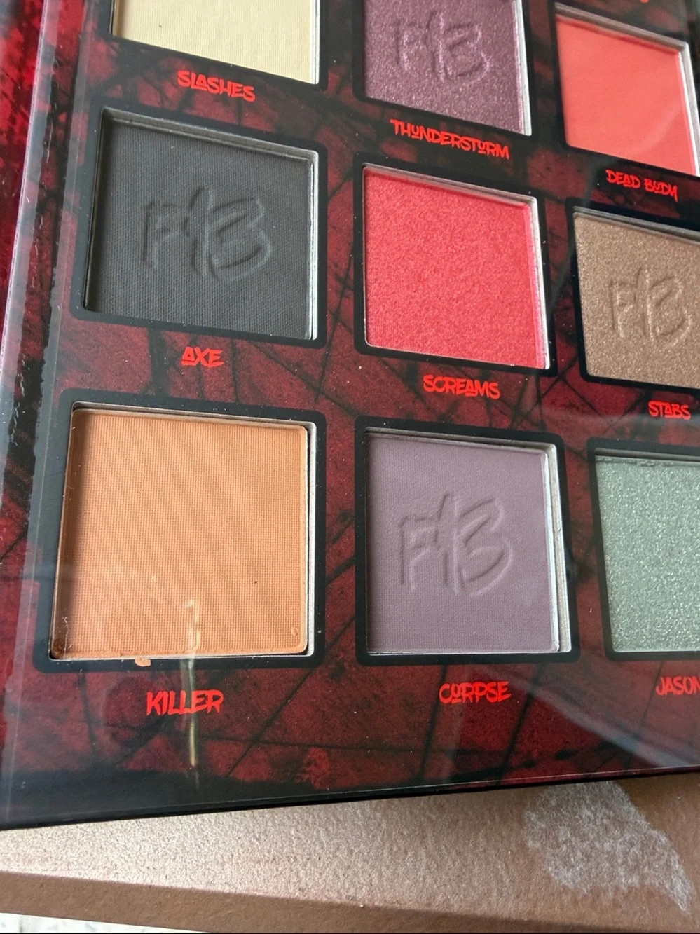 Friday the 13th Glow-In-The-Dark Eyeshadow Palette - 12 Shades